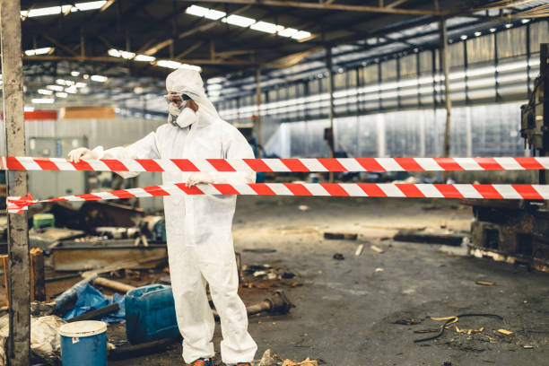 Professional Hoarding Cleanup technician working in Blue Springs, MO